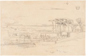 Villa Pamphili - Edward Lear