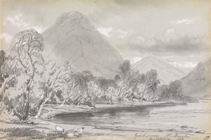 Yewbarrow, Wastwater, 16 septembre 1836 - Edward Lear