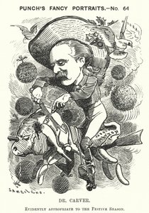 Dr Carver (gravure) - Edward Linley (after) Sambourne