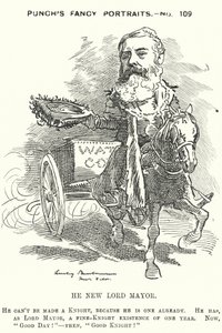 Caricature de Sir Robert Fowler - Edward Linley (after) Sambourne
