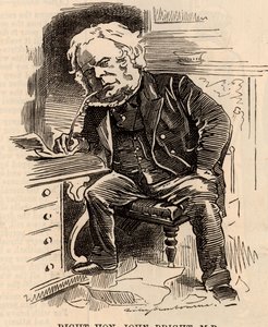 Caricature de John Bright