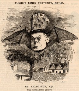 Charles Bradlaugh (1833-1891) - Edward Linley Sambourne