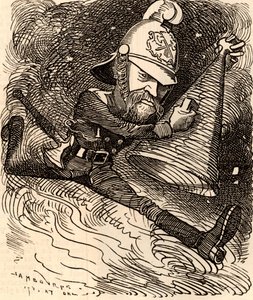 Eyre Massey Shaw (1830-1908) - Edward Linley Sambourne