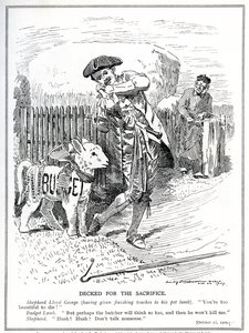 Lloyd George prépare à envoyer son 