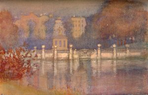 La Serpentine, Hyde Park, vers 1911 - Edward Louis Lawrenson