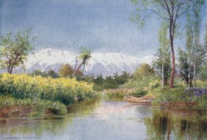 Sur le lac Dal au printemps - Edward Mary Joseph Molyneux