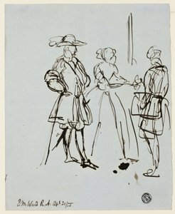 Trois figures - Edward Matthew Ward