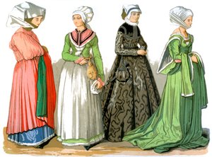 Femmes de Nuremberg, Allemagne, 16e siècle - Edward May