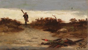 Pêcheur près de l