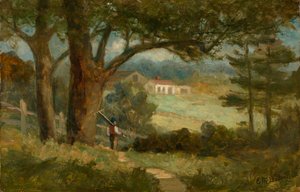 Vers la Maison, 1895 - Edward Mitchell Bannister
