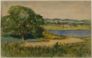 Paysage - Edward Mitchell Bannister