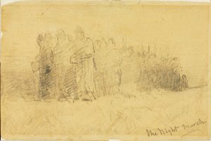 La marche de nuit - Edward Mitchell Bannister
