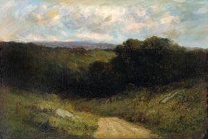 La route vers la vallée - Edward Mitchell Bannister
