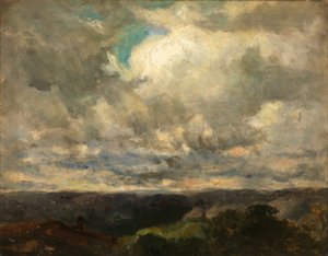 Sans titre (paysage, ciel nuageux) - Edward Mitchell Bannister