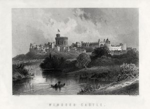 Château de Windsor, Angleterre, 1883 - Edward Paxman Brandard