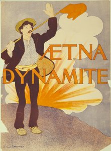 Dynamite Aetna - Edward Penfield