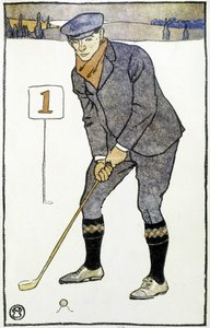 Calendrier : « Golf Calendar » par Edward Penfield - Edward Penfield
