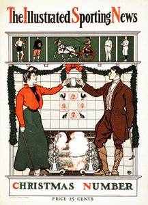The Illustrated Sporting News, numéro de Noël, 1900 - Edward Penfield