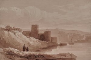 Paysage avec rivière - Edward Pretty