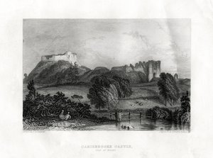 Château de Carisbrooke, Newport, Île de Wight, 1860 - Edward Radclyffe