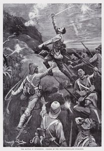 La bataille de Stormberg, charge des Northumberland Fusiliers