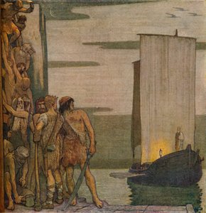 Le Débarquement de Saint Patrick en Irlande, vers 1912, 1914