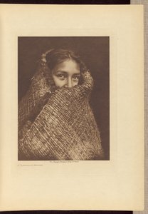 Une jeune fille de Clayoquot - Edward S. Curtis