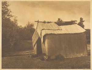 Une maison en nattes - Skokomish