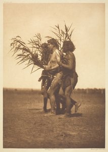 Cérémonie de médecine Arikara - les canards - Edward S. Curtis