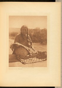 Courge tressée - Wichita - Edward S. Curtis