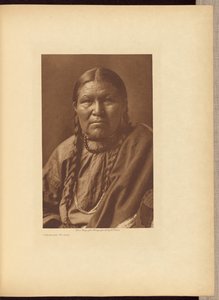 Femme Cheyenne - Edward S. Curtis