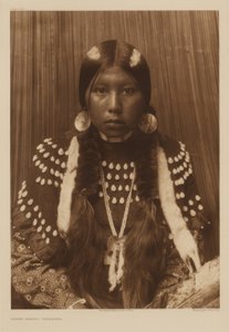 Robe poussiéreuse - Kalispel - Edward S. Curtis