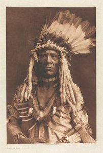 Portfolio VI, Planche 203: Queue de belette - Piegan - Edward S. Curtis