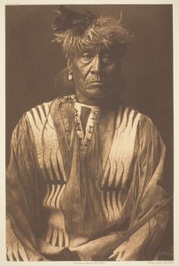 Fouet rouge - Atsina - Edward S. Curtis