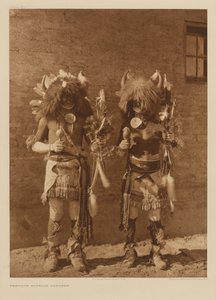 Tesuque Buffalo Dancers - Edward S. Curtis