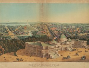 Vue de Washington - Edward Sachse