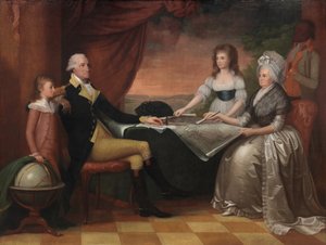 La famille Washington - Edward Savage