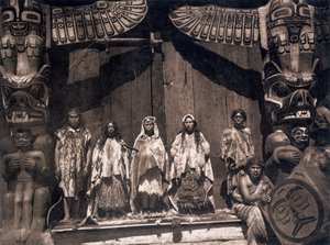 Un groupe de mariée - Edward Sheriff (after) Curtis