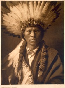 Chef Garfield des Jicarilla - Edward Sheriff (after) Curtis