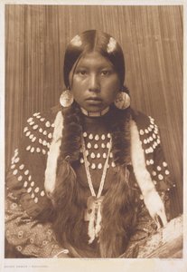 Robe poussiéreuse - Kalispel - Edward Sheriff (after) Curtis