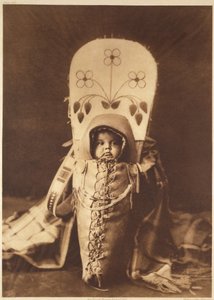 Un Bébé Nez Percé - Edward Sheriff (after) Curtis