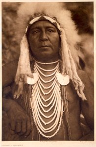 Upshaw de la tribu Apsaroke - Edward Sheriff (after) Curtis