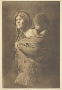 Une mère Hopi, 1921 - Edward Sheriff Curtis