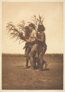 Cérémonie de médecine Arikara - les canards - Edward Sheriff Curtis