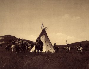 Camp Sioux - Edward Sheriff Curtis