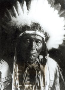 Plume de Fer - Ogalala, Amérindien - Edward Sheriff Curtis