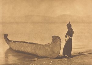 Sur le rivage du lac - Kutenai
