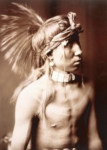Shows As He Goes par Edward S. Curtis, vers 1904 - Edward Sheriff Curtis