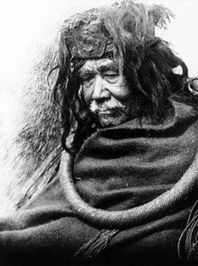 Le Hamatsa, Nakoaktok c. 1910 Portrait en buste d