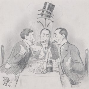 Un déjeuner célèbre à trois (Les Trois Isaacs)